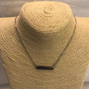 The Limited Silver Bar Necklace